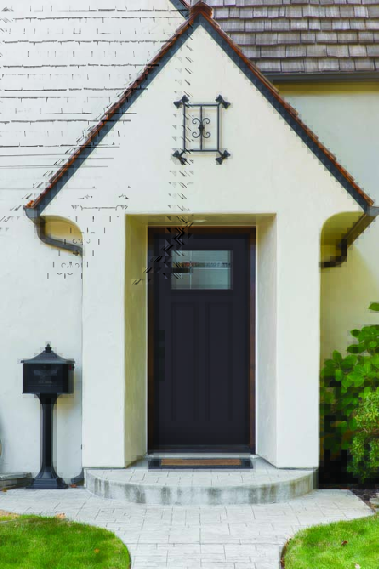 Modern Victorian Entrance
