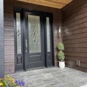 Floral Decorative Glass